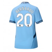 Manchester City Bernardo Silva #20 Domaci Dres za Ženska 2024-25 Kratak Rukav